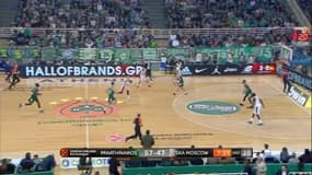 Résumé – Panathinaikos - CSKA Moscou (96-84) – Euroligue 