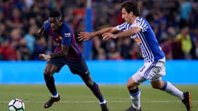 Ousmane Dembélé contre la Real Sociedad