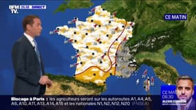 De la pluie sur une bonne partie du pays et du vent dans l'ouest ce mercredi