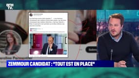 Présidentielle: Eric Zemmour affirme que "tout est en place" - 07/11