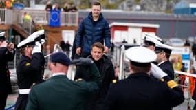 Emmanuel Macron à Nuuk au Groenland le 15 juin 2025