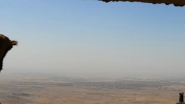 Un soldat kurde posté dans la région de Mossoul.