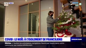 Covid: le Noël à l'isolement de certains franciliens