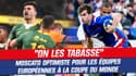 Coupe du monde / Rugby : "On les tabasse !", Moscato optimiste pour les équipes européennes