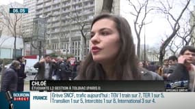 Universités bloquées: "Ces blocages ne sont pas très démocratiques" selon Chloé, étudiante à Paris
