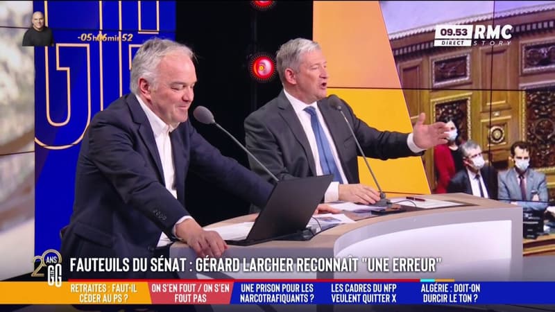 Fauteuils du Sénat : "Gérard Larcher aurait dû assumer", regrette Emmanuel de Villiers