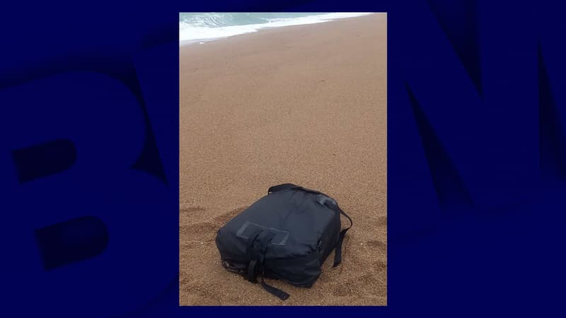 Manche: deux sacs remplis de cocaïne à nouveau découverts sur une plage