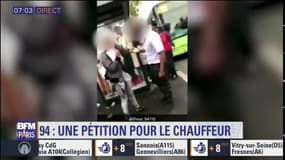 Une pétition pour soutenir le chauffeur de bus RATP qui avait giflé un adolescent
