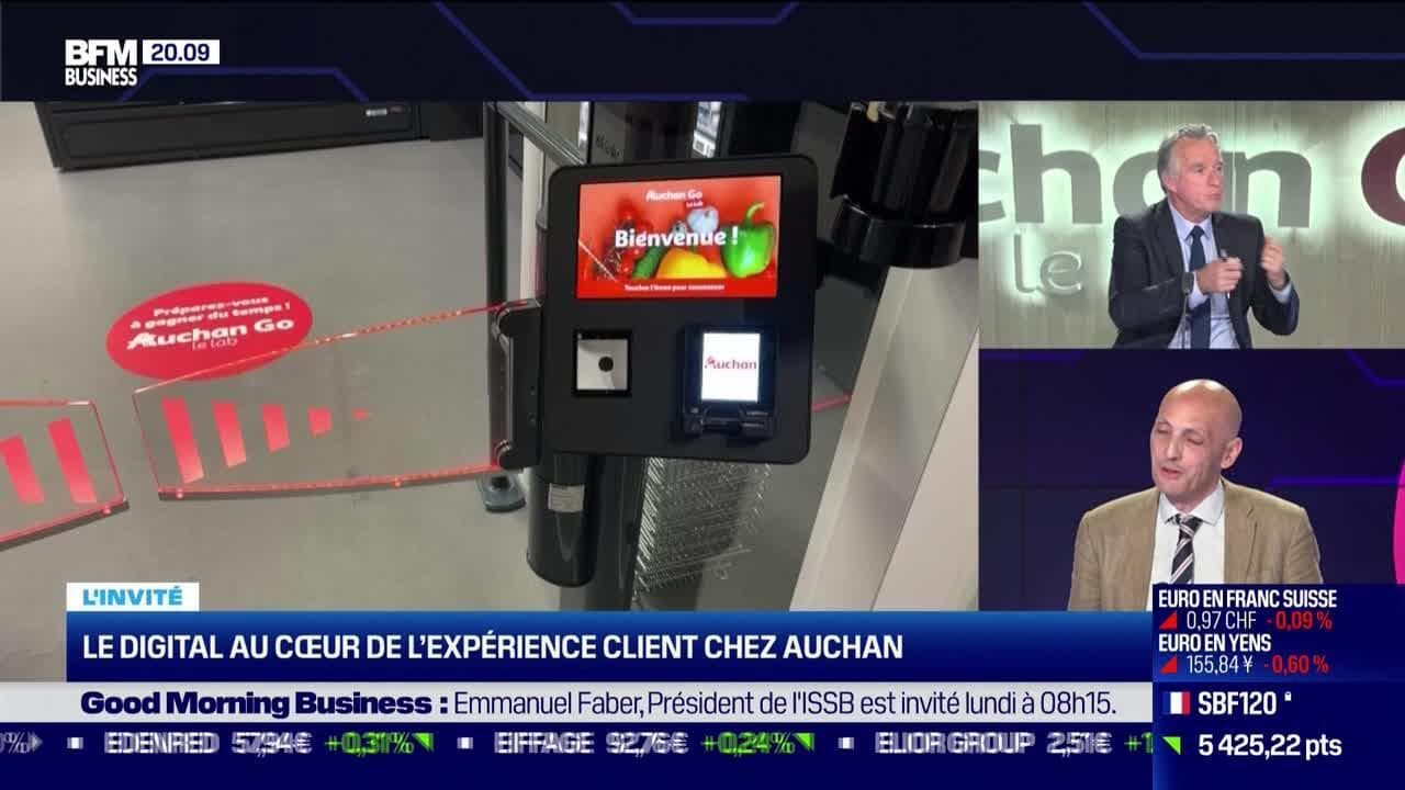 Le Digital Au Cœur De L'expérience Client Chez Auchan - 08/07