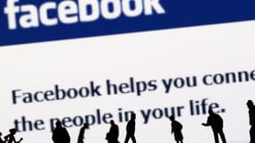 Le logo du réseau social facebook