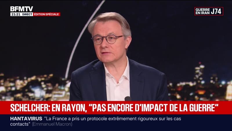 Dans nos rayons, il n'y a pas encore d'impact de cette crise en Iran, assure Dominique Schelcher, PDG de Coopérative U