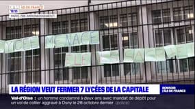 Paris: la Région veut fermer sept lycées