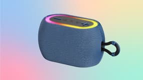 À peine 12 euros pour cette petite enceinte portable Bluetooth, merci Amazon 
