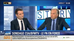 Sondages départementales CSA-BFMTV: Le Front national est en tête des intentions de vote