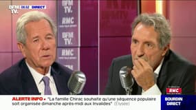 L'émotion de Jean-Louis Debré qui décrit l'image qu'il gardera de Jacques Chirac