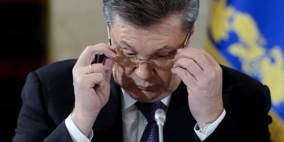 L'ancien président ukrainien Viktor Ianoukovitch, destitué samedi dernier, s'est exprimé pour la première fois jeudi. L'ancien président ukrainien Viktor Ianoukovitch, destitué samedi dernier, s'est exprimé pour la première fois jeudi.