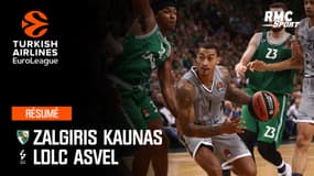 Résumé : Zalgiris Kaunas 70-56 ASVEL - Euroleague