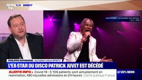 Le chanteur Patrick Juvet, connu pour son tube "Où sont les femmes?" est mort à l'âge de 70 ans