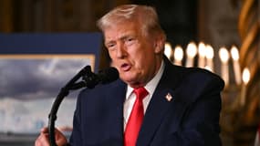 Donald Trump, le lundi 22 décembre 2025. 