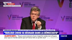 Jean-Luc Mélenchon, s'adresse à Emmanuel Macron sur sa promesse de baisser les impôts: "À quel moment mentez-vous ?"