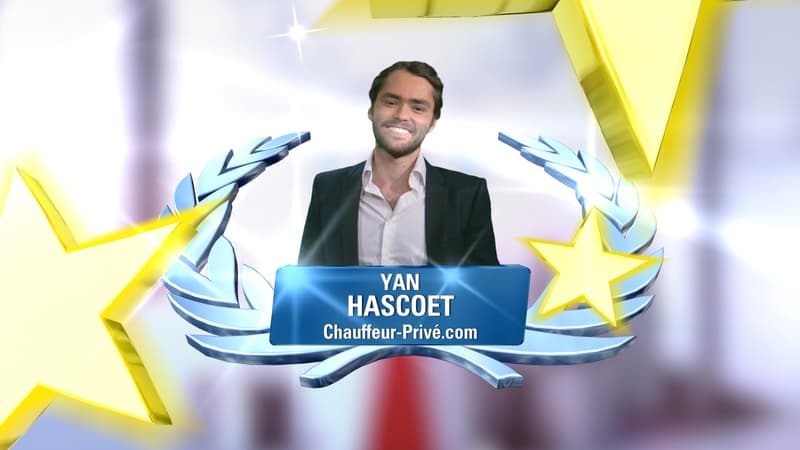 Yan Hascoet, le fondateur de chauffeurprivé.com, est le grand gagnant de la BFM Académie.