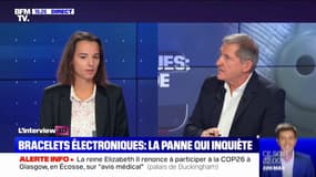 Panne des bracelets électroniques: "Il n'y a jamais eu un dysfonctionnement de cette nature sur ce dispositif", selon la porte-parole du ministère de la Justice