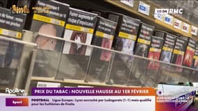 Prix du tabac: une nouvelle hausse au 1er février 