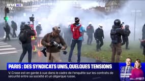 Paris: des syndicats unis, quelques tensions