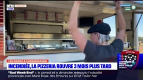 Carqueiranne: victime d'un incendie, un camion à pizza rouvre trois mois plus tard