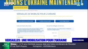 Ukraine: une plateforme mise en place pour accueillir des réfugiés ukrainiens à Versailles