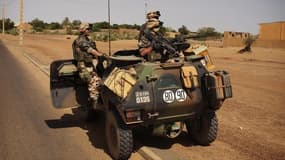 Militaires français à Gao, vendredi dernier.