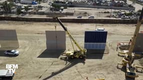 Mur de Trump: les premiers prototypes voient le jour