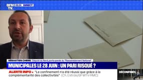 Municipales le 28 juin: le porte-parole du Rassemblement national Sébastien Chenu estime que "le gouvernement va devoir être à la hauteur"