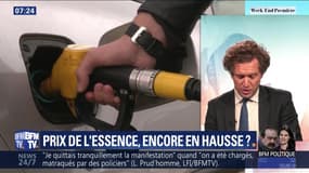 Le prix de l'essence, encore en hausse