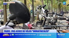 Paris: le marquage des vélos pour lutter contre les vols