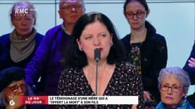 "Mon fils n'était ni vivant, ni mort. Je ne sais pas quelle mère peut accepter que son fils vive jusqu’à la fin avec le cerveau détruit !" Anne Ratier, auteur de "Comment j'ai offert la mort à mon fils" #GGRMC 