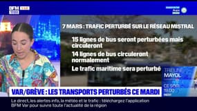 Grève du 7 mars: les perturbations à prévoir dans les transports dans le Var