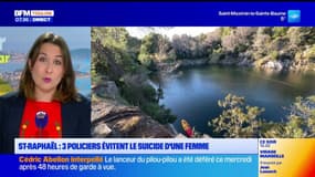 Saint-Raphaël : 3 policiers évitent le suicide d'une femme