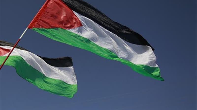 Deux drapeaux Palestiniens (Photo d'illustration).