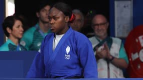 Clarisse Agbégnénou lors des JO de Paris 2024.