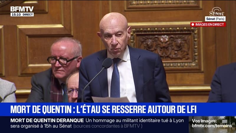 "LFI soutient la violence" dénonce le sénateur Horizons, Claude Malhuret