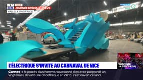 Des chars 100% électriques au Carnaval de Nice
