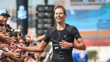 Imogen Simmonds termine à la 3e place de l'Ironman de Nice le 7 septembre 2019