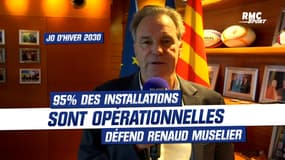 JO d'hiver 2030 : "95% des installations sont opérationnelles" défend Renaud Muselier