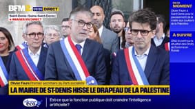 Drapeau palestinien sur les mairies: "Ce drapeau-là n'est pas le drapeau du Hamas", pour Olivier Faure