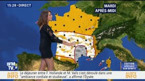 La météo pour ce mardi 29 novembre 2016