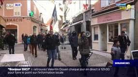 Digne : 50 anti-pass sanitaire dans la rue