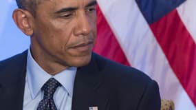 Le président américain Barack Obama lors du sommet de l'Otan, au Pays de Galles, vendredi 5 septembre 2014.