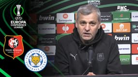 Rennes 2-1 Leicester : "J'ai compris", Genesio paraphrase Tapie pour se plaindre de l'arbitrage