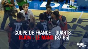 Résumé : Dijon - Le Mans (87-95) – Coupe de France